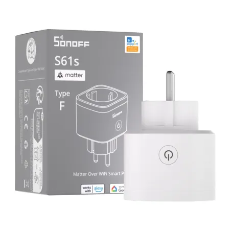 SONOFF S61s Matter External Plug via Wi-Fi